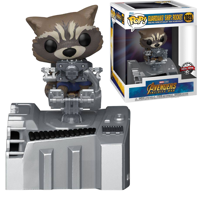 funko pop guardians ship rocket 1025 visuel produit