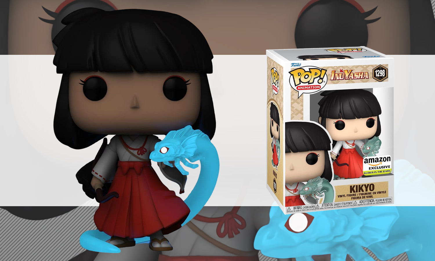 funko pop animation inuyasha kikyo visuel slider horizontal