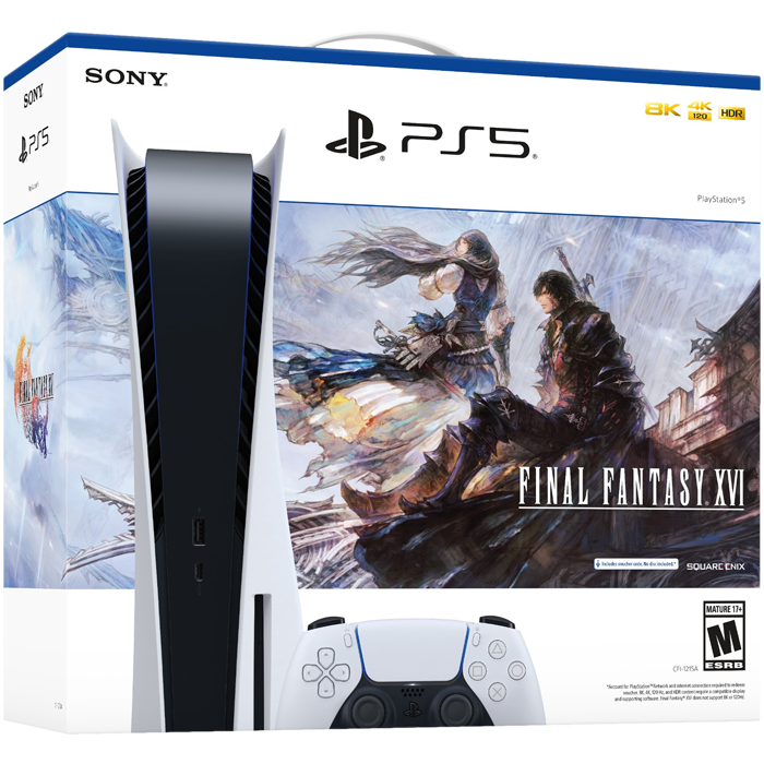 Bundle Console PS5 Standard Final Fantasy 16 visuel produit