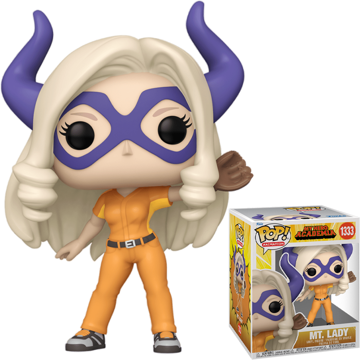funko pop animation hero academia mt lady visuel produit