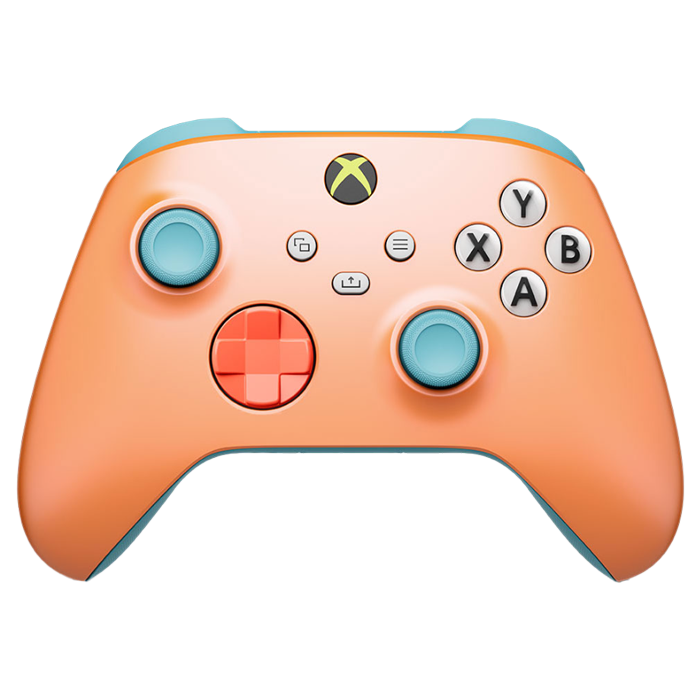 visuel produit manette xbox sunkissed
