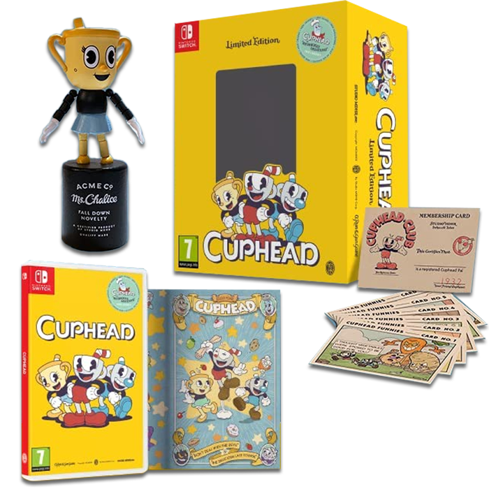 cuphead ediiton limimtée switch visuel produit