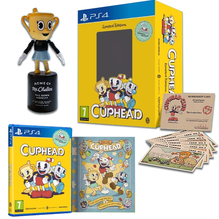 cuphead edition limitée ps4 visuel produit
