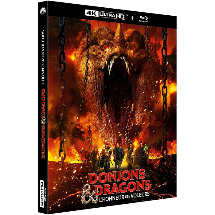 donjons et dragons lhonneur des voleurs blu ray 4k visuel produit