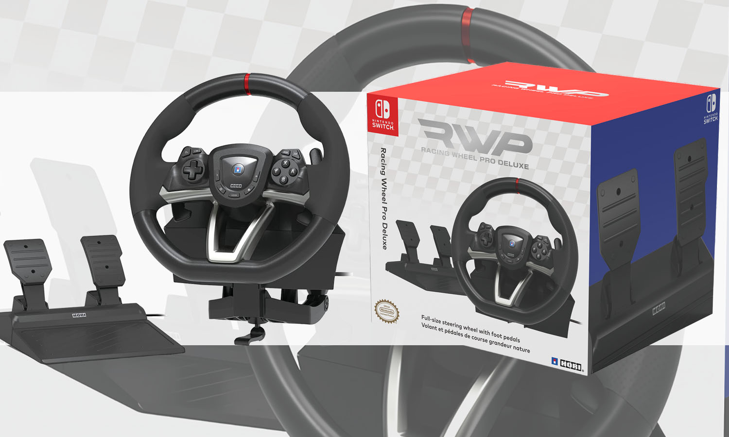 hori volant de course pro deluxe switch visuel slider horizontal