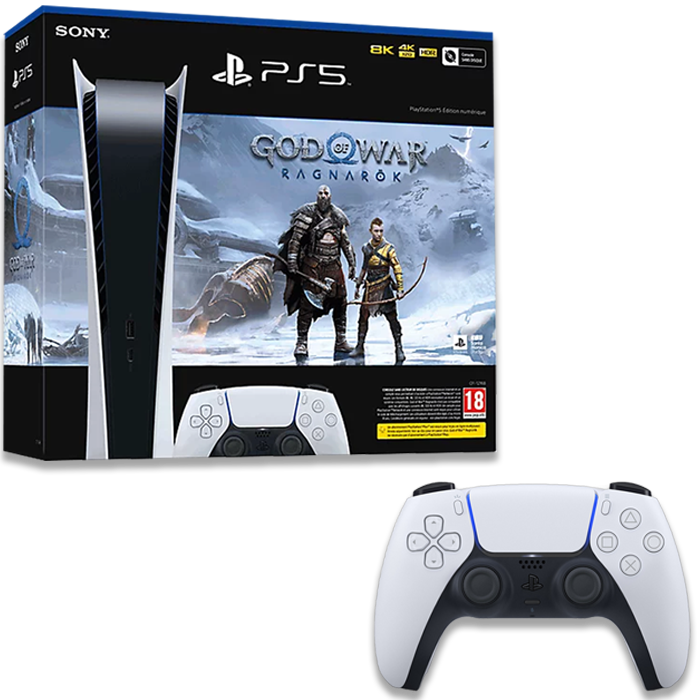 visuel produit pack ps5 god of war manette