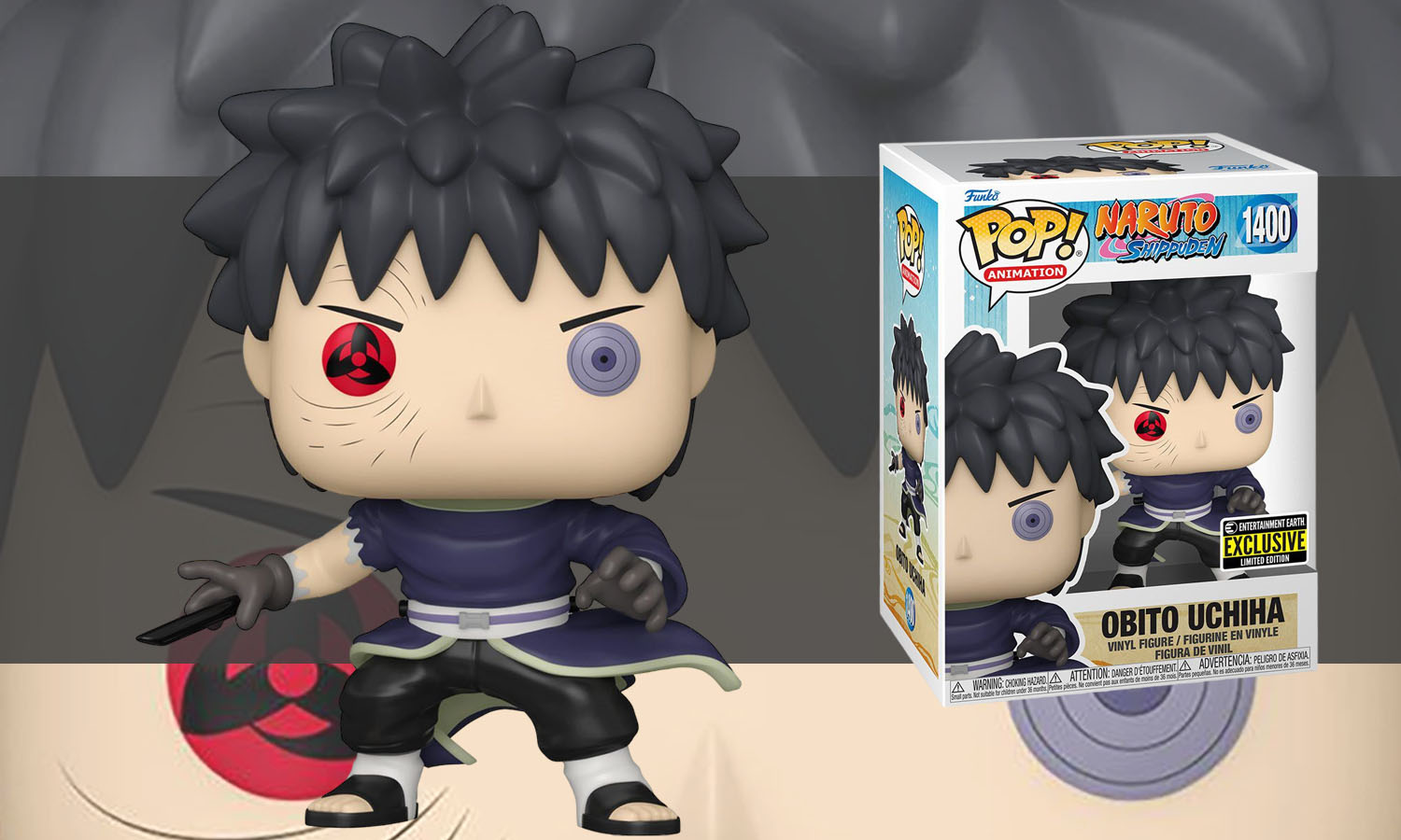 Funko Pop Naruto Obito sans masque visuel slider horizontal