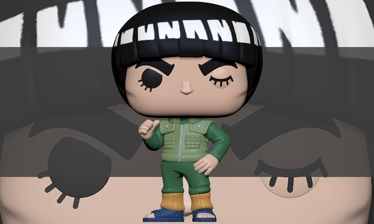 Funko Pop Animation Naruto Shippuden Might Guy visuel slider horizontal