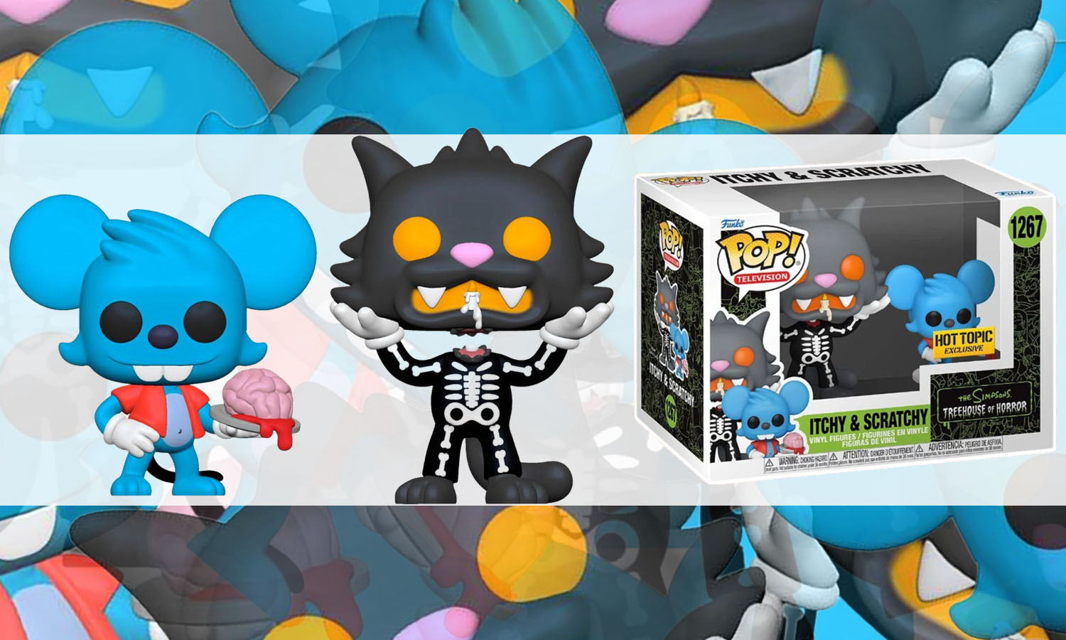 Funko Pop Simpsons Itchyscratchy visuel slider horizontal