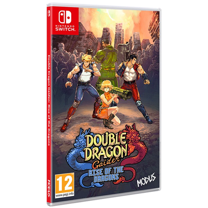 double dragon gaiden rise of the dragons switch visuel produit