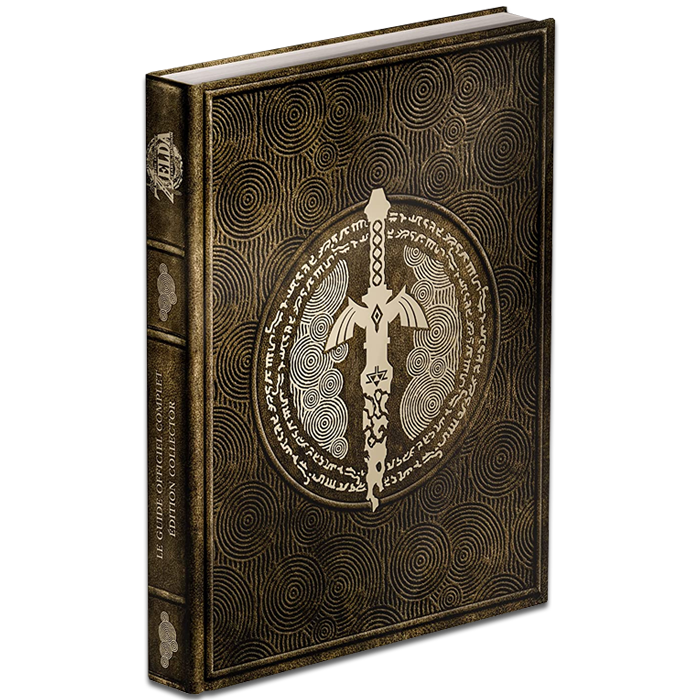 guide collector zelda tears of the kingdom visuel produit français