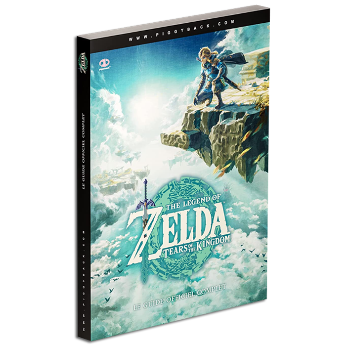 guide standard zelda tears of the kingdom version française visuel produit