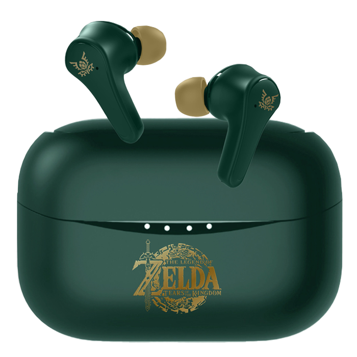 écouteurs zelda tears of the kingdom visuel produit vert