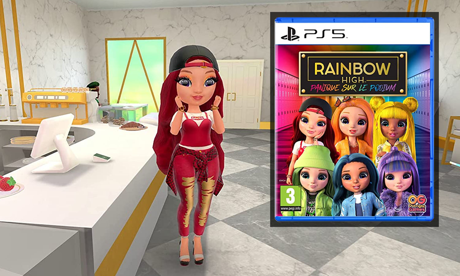 rainbow high panique sur le podium ps5 visuel slider