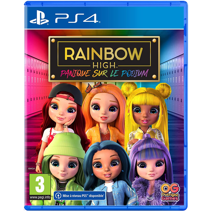 rainbow high panique sur le podium ps4 visuel produit