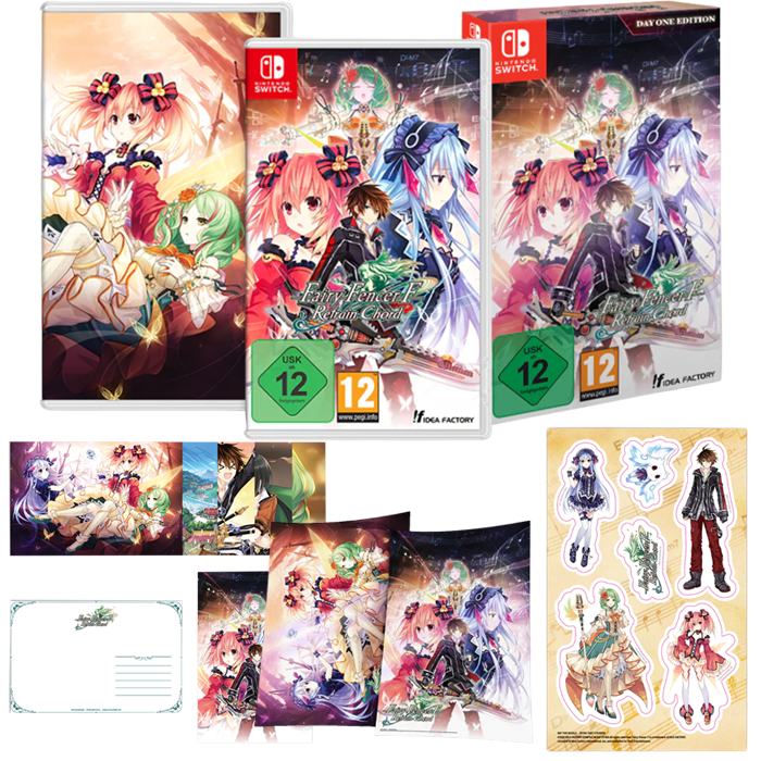 Fairy Fencer F Refrain Chord day One switch visuel produit