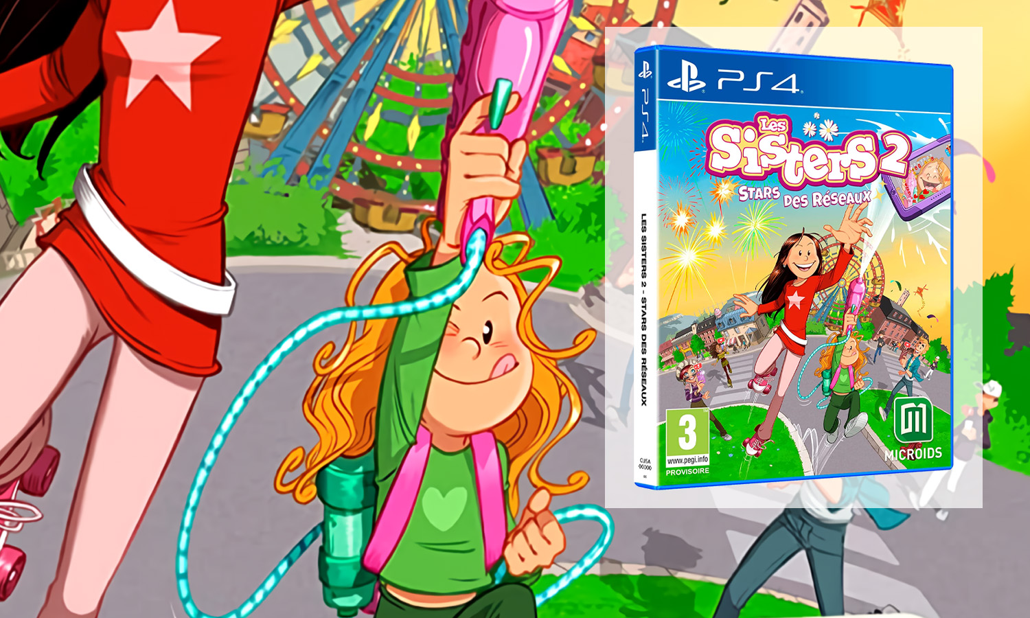 les sisters 2 stars des reseaux ps4 visuel slider