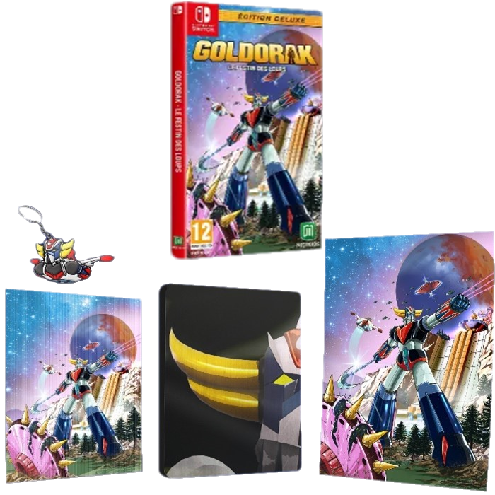 Goldorak Le Festin des Loups deluxe visuel produit definitif switch