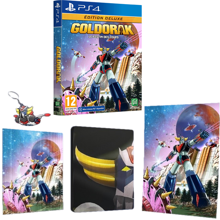 Goldorak Le Festin des Loups deluxe visuel produit definitif ps4