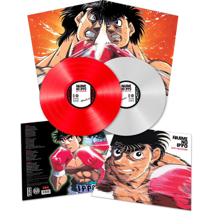 vinyle hajime no ippo best collection visuel produit