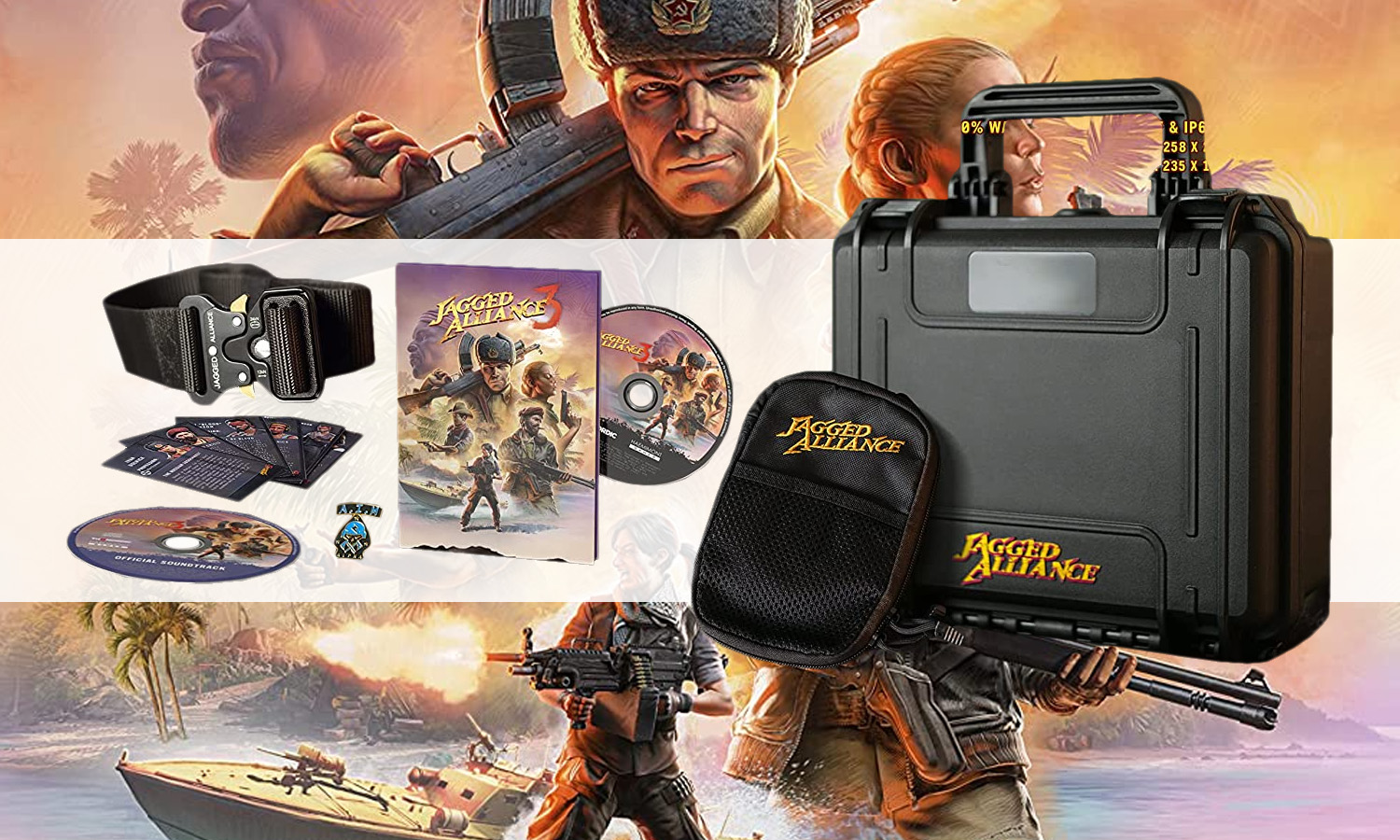 SLIDER Jagged Alliance 3 Tactical Edition PC