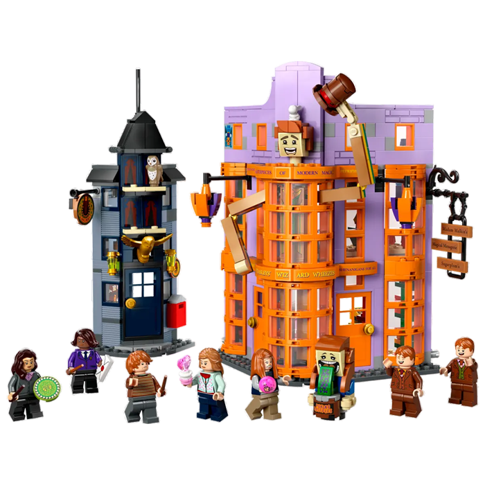 lego harry potter boutique weasley Farces pour sorciers facétieux 76422 visuel produit