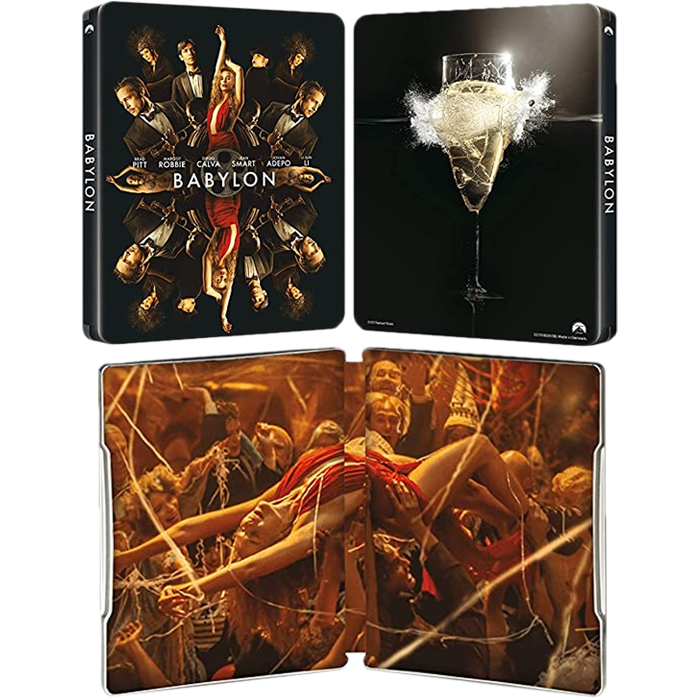 babylon blu ray 4K steelbook visuel definitif produit