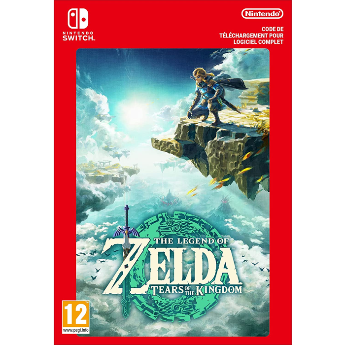 code zelda tears of the kingdom visuel produit