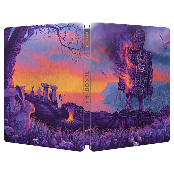 the wicker man 50eme 4k steelbook visuel produit