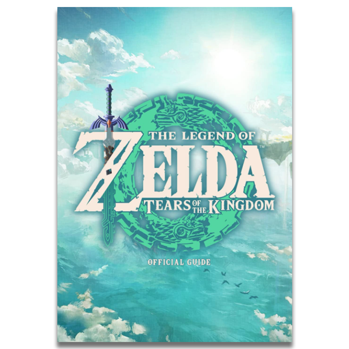 guide zelda tears of the kingdom en anglais visuel produit