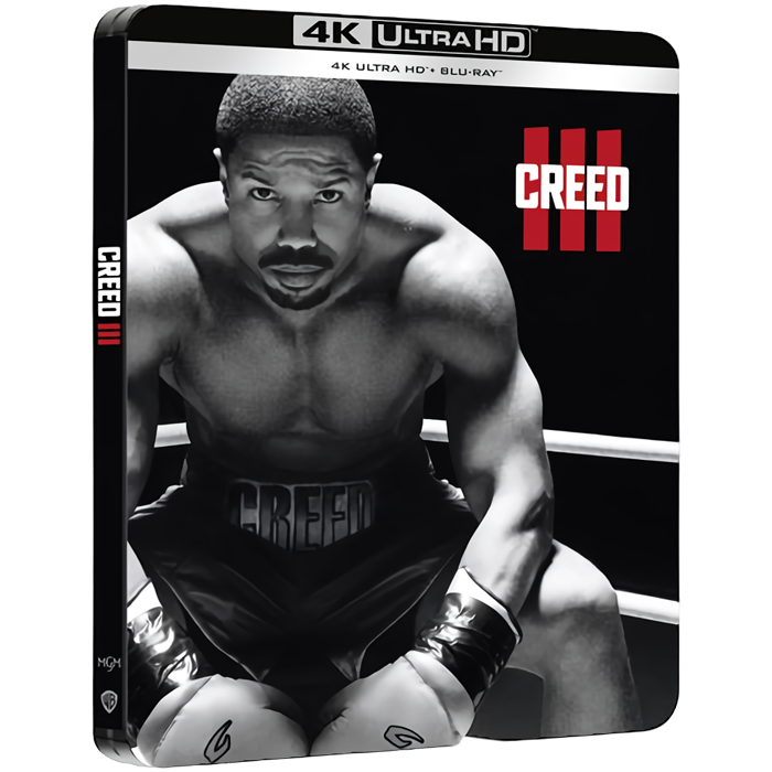 creed 3 blu ray 4k steelbook visuel produit