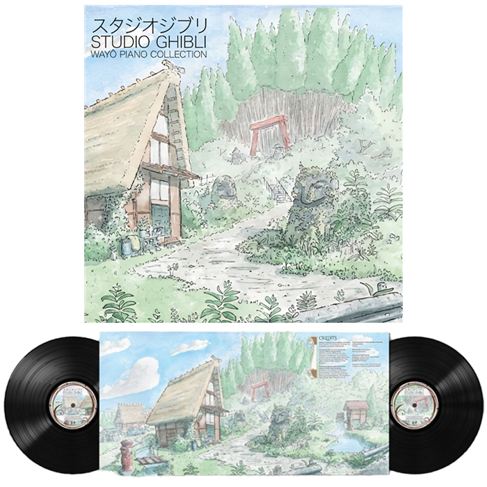 Vinyles Studio Ghibli Wayô Piano Collection visuel produit