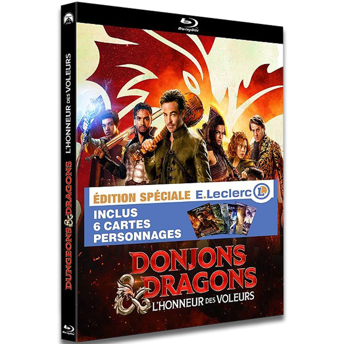 donjons et dragons blu ray edition limitée leclerc visuel produit