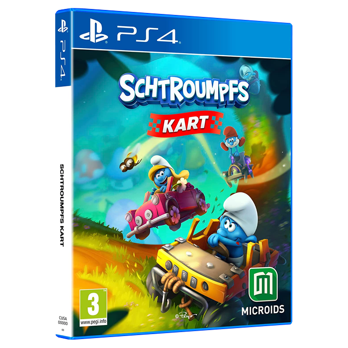 Schtroumpfs Kart PS4 visuel produit