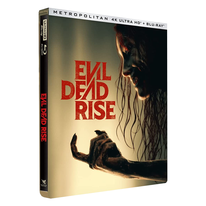 evil dead rise 4k steelbook visuel produit définitif