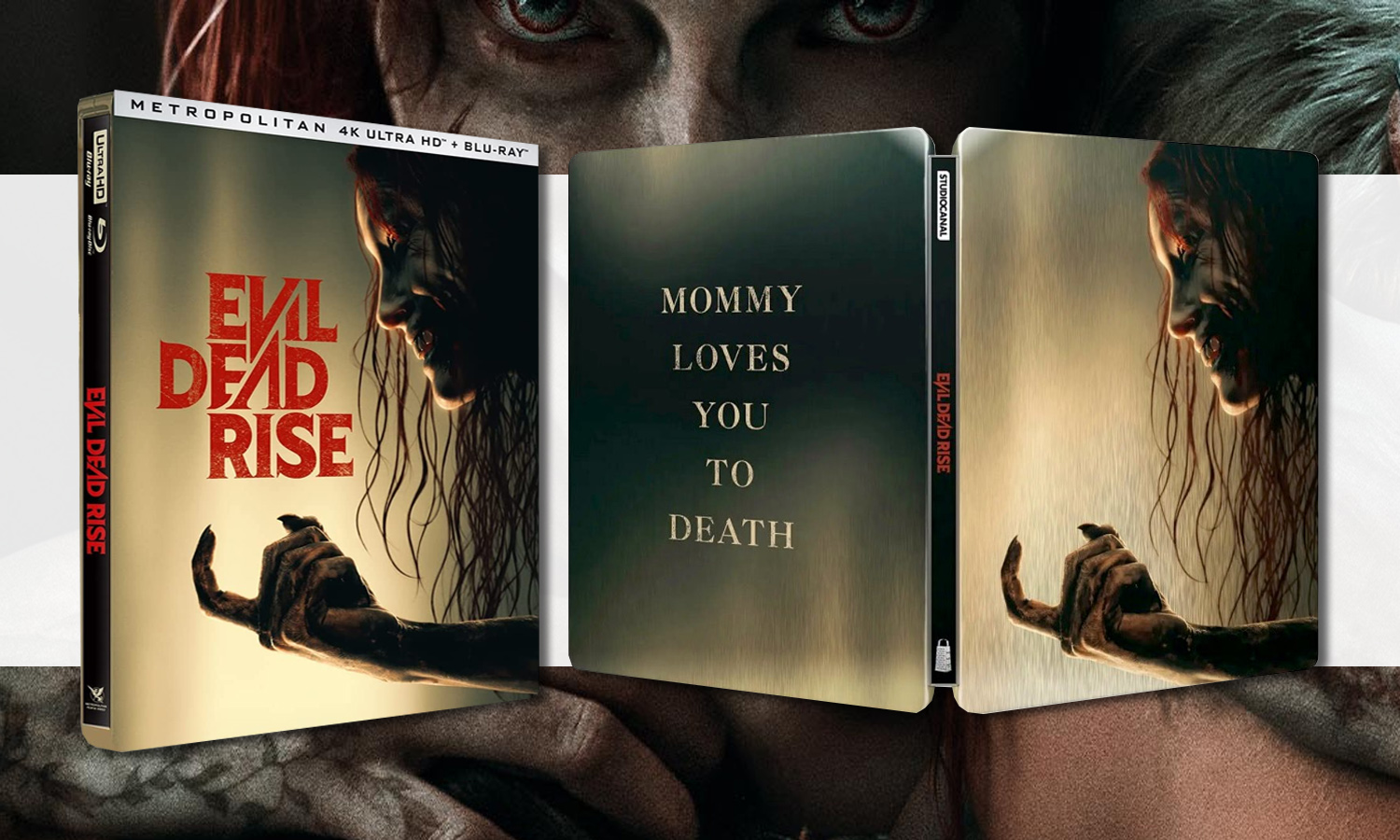 slider evil dead rise 4k steelbook definitif