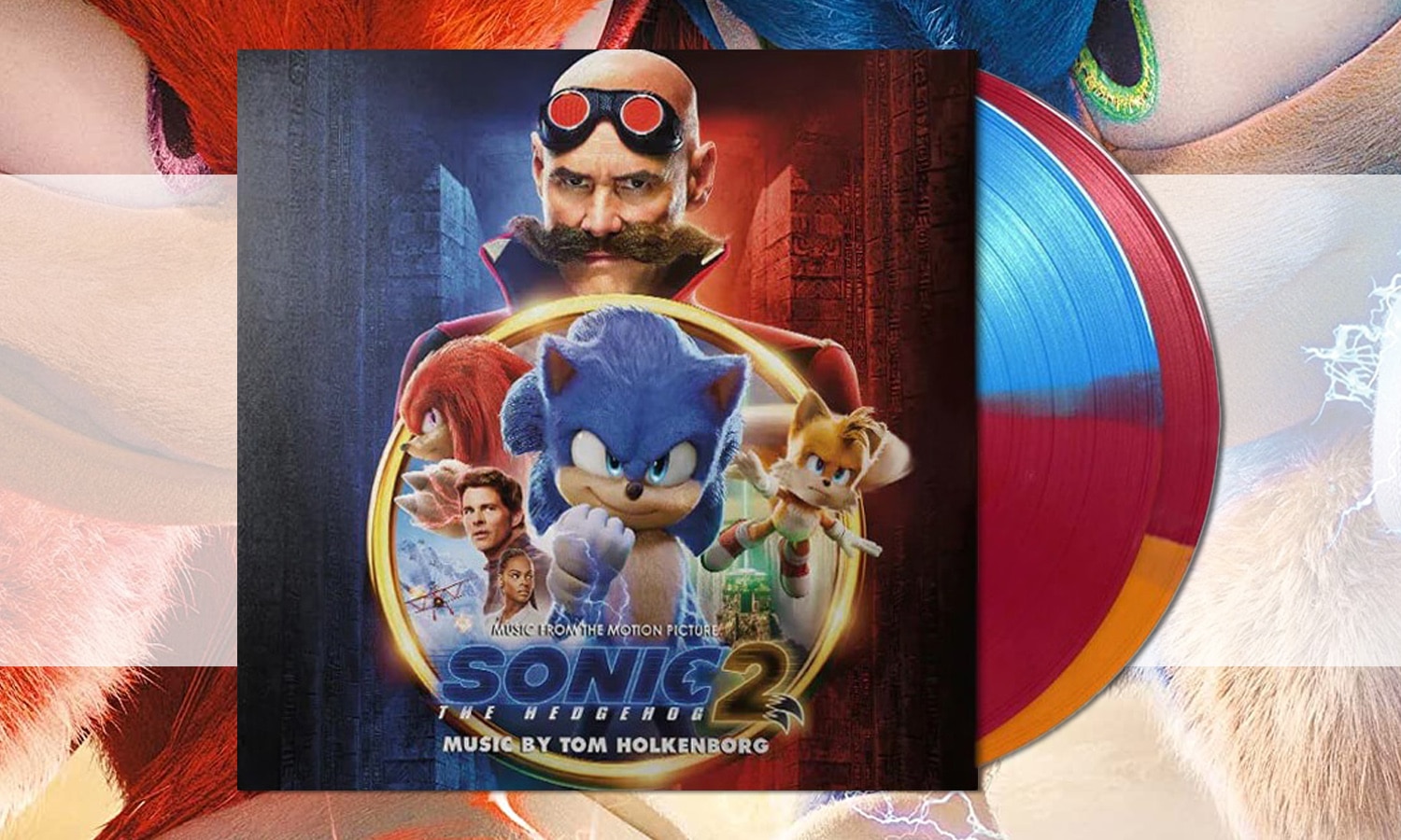 slider vinyles sonic 2 le film