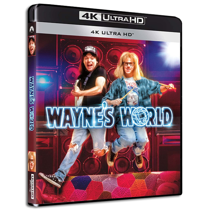 wayne s world blu ray 4k visuel produit