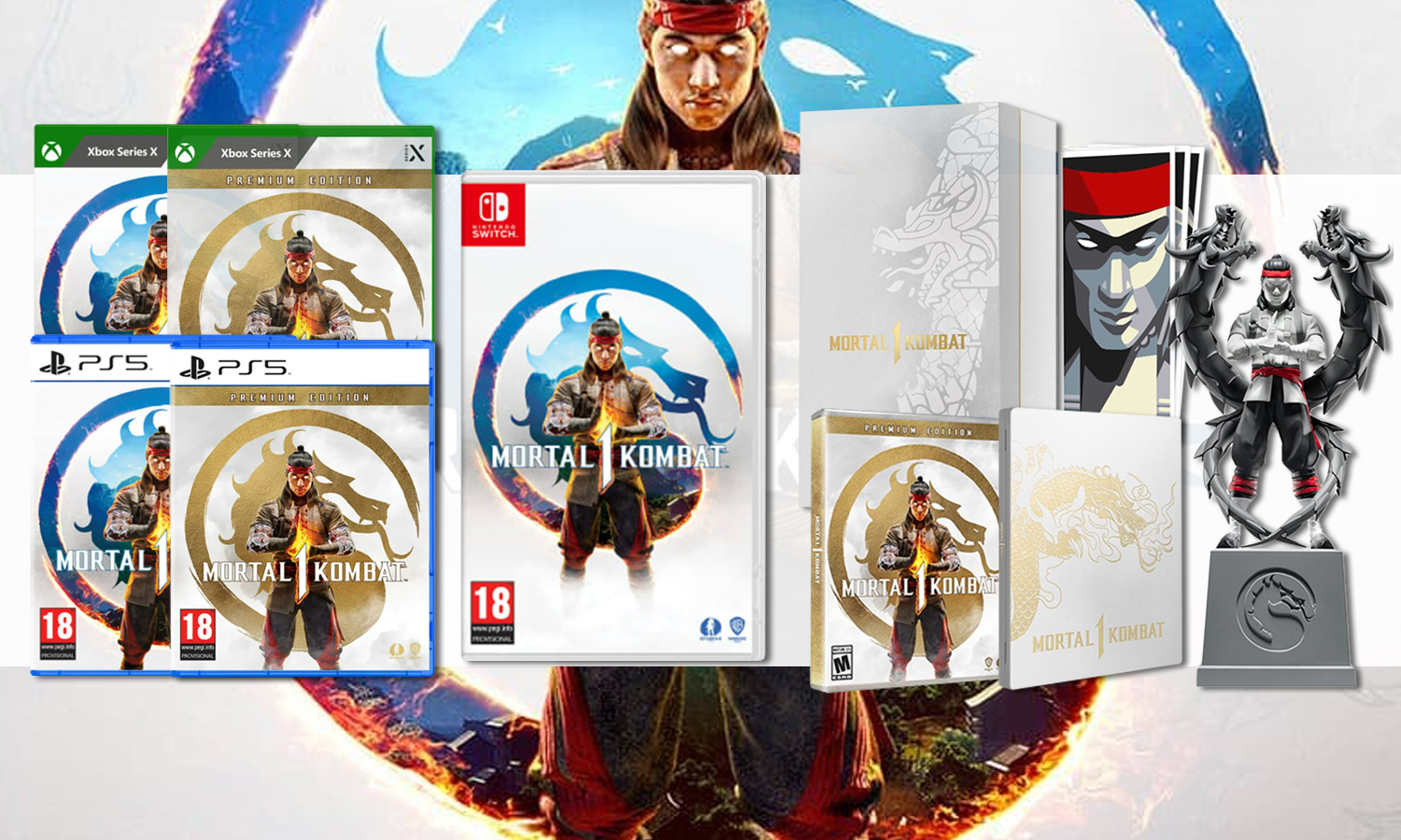 slider mortal kombat 1 recap toutes éditions disponibles