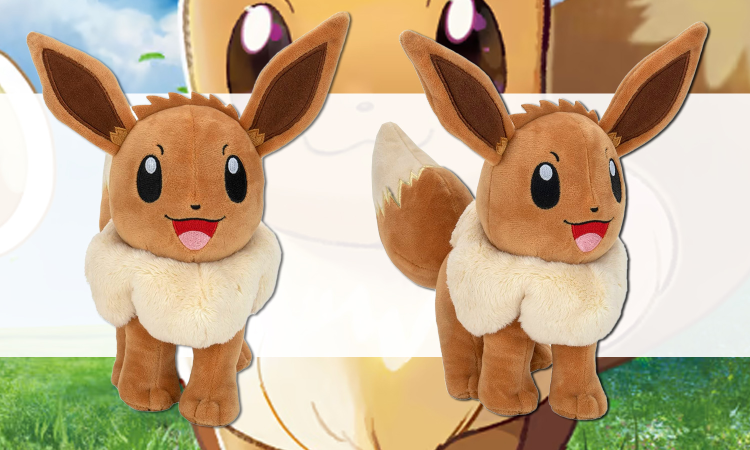 slider pokemon evee peluche