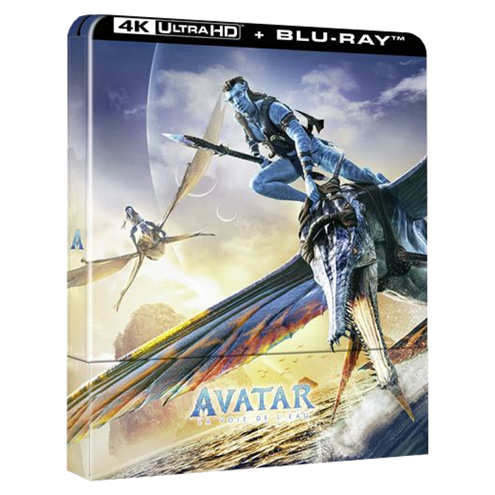 avatar la voie de l'eau 4k steelbook visuel produit