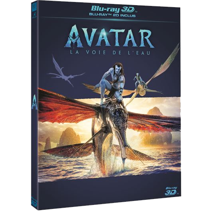 Avatar La Voie de l'Eau Blu ray 3D visuel produit