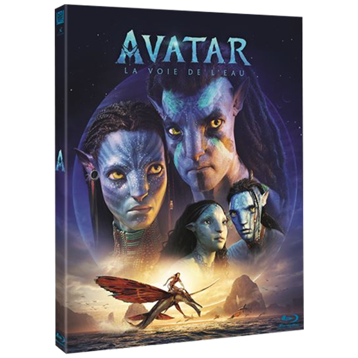 avatar la voie de l'eau blu ray visuel produit