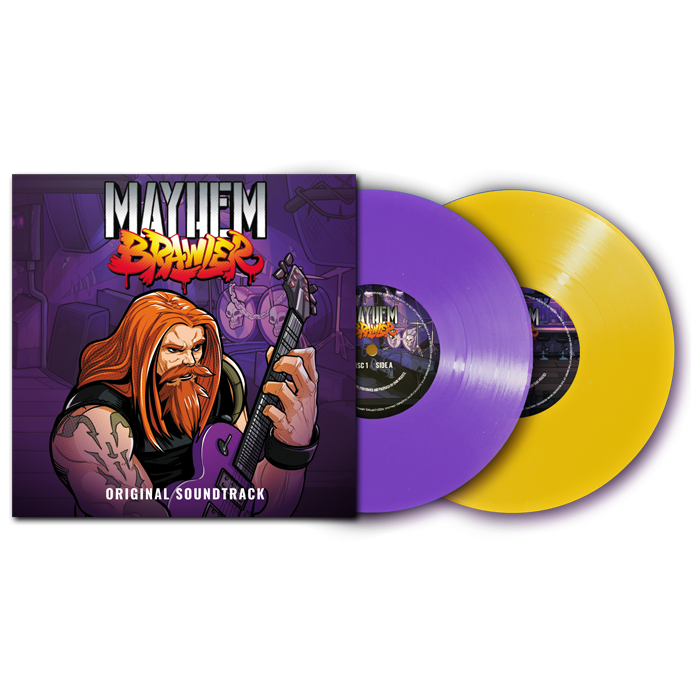 vinyles mayhem brawler ps5 visuel produit