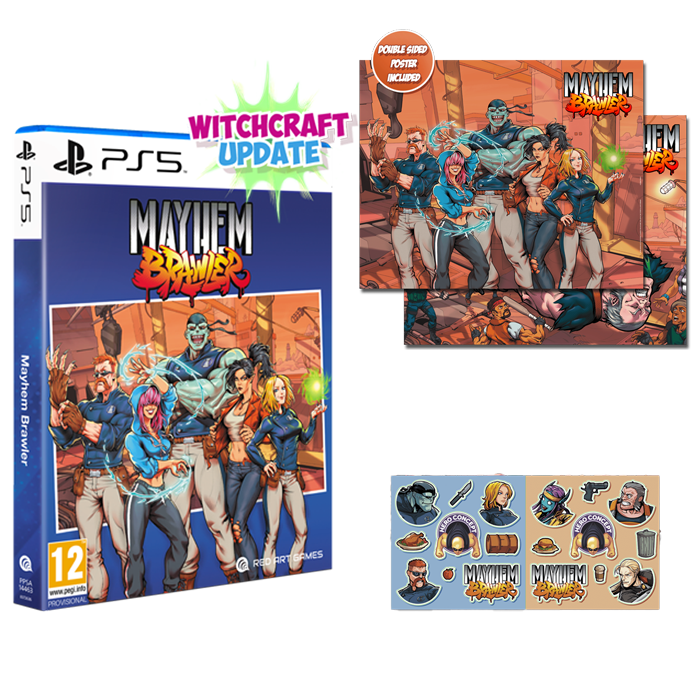 mayhem brawler deluxe ps5 visuel produit