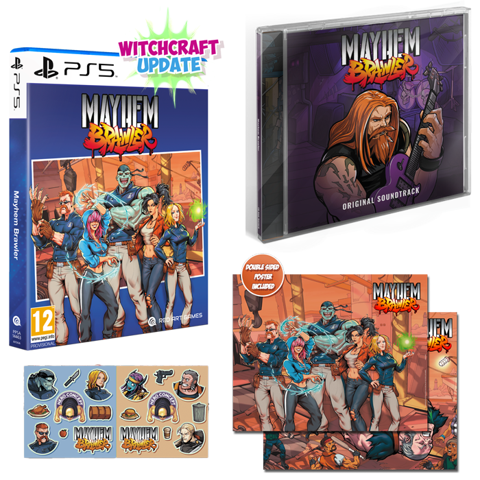 mayhem brawler deluxe soundtrack ps5 visuel produit