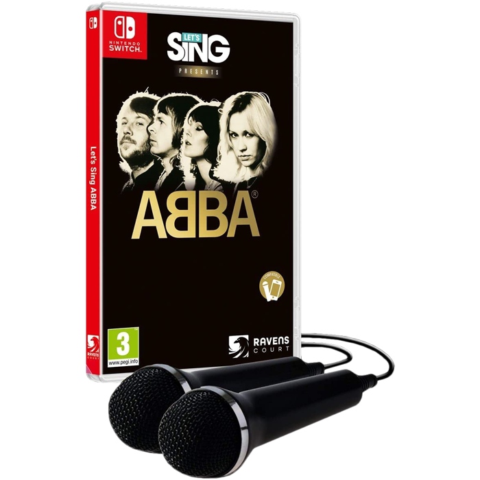 Pack Lets Sing Abba 2 Micros Switch visuel produit