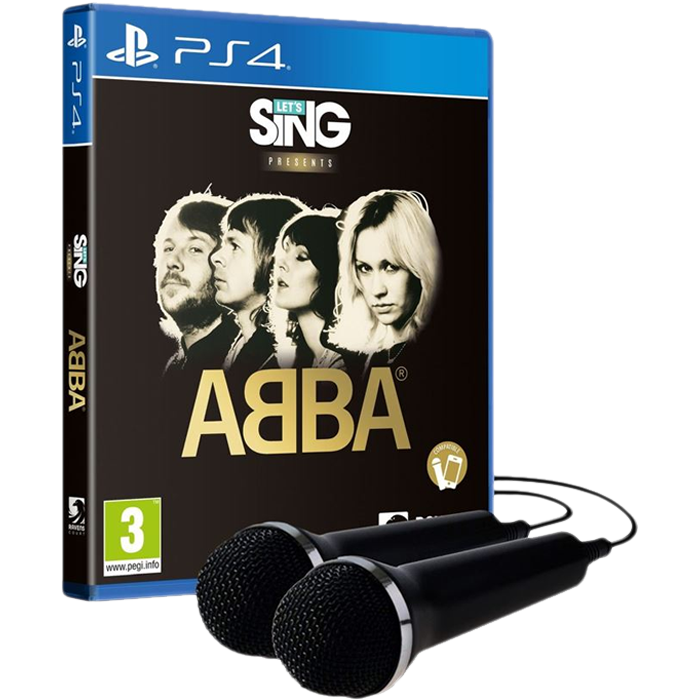 Pack Lets Sing Abba 2 Micros ps4 visuel produit