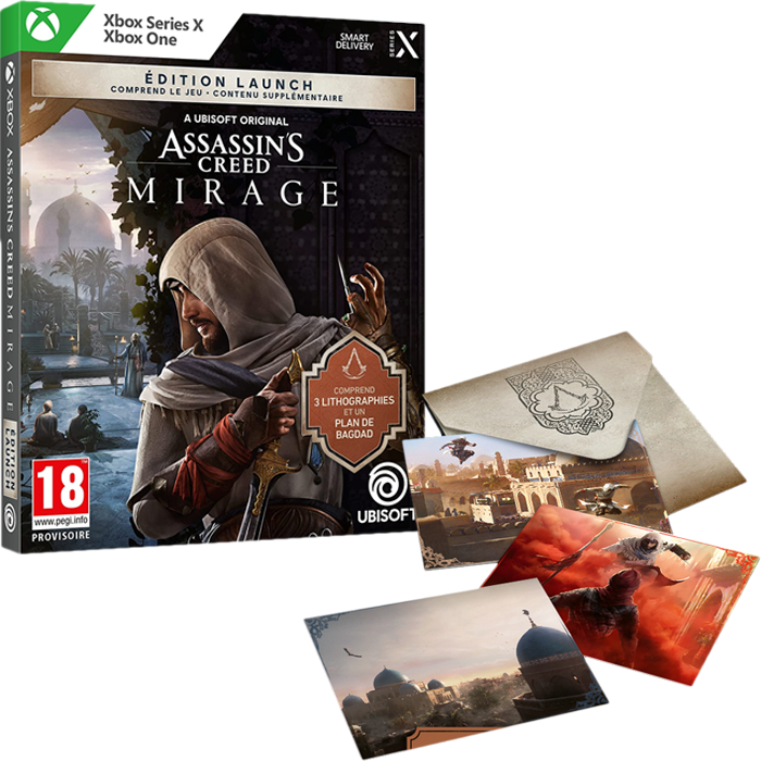 Assassin's creed Mirage Launch Edition sur Xbox visuel produit
