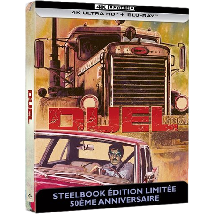 duel blu ray 4K steelbook visuel produit definitif